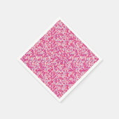 色数々のハート紙吹雪2 スタンダードカクテルナプキン (角)