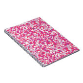 色数々のハート紙吹雪2 ノートブック (右側)