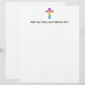 色数々のハート レターヘッド (正面/裏面)