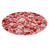 色数々のハートPattern-20367 カッティングボード (角)