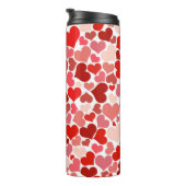 色数々のハートPattern-20367 タンブラー (回転右)