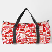 色数々のハートPattern-20367 ダッフルバッグ (裏面)