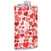 色数々のハートPattern-20367 フラスク (右)