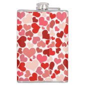 色数々のハートPattern-20367 フラスク (裏面)