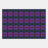 色数々のバラファンタジーパーソナライズされた花 ラッピングペーパーシート (正面2)