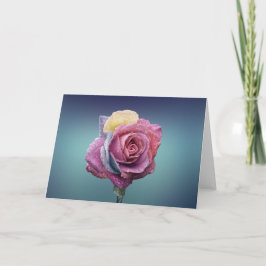 色数々のバラ カード