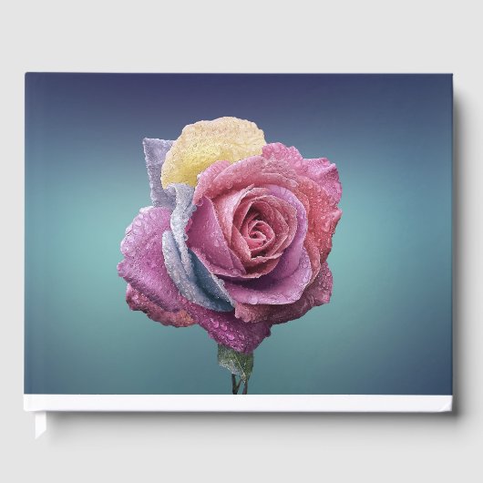 色数々のバラ ゲストブック (正面)