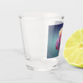 色数々のバラ ショットグラス (左)