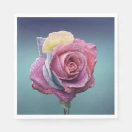 色数々のバラ スタンダードランチョンナプキン