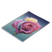 色数々のバラ ノートブック (左側)