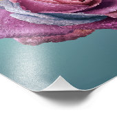 色数々のバラ フォトプリント            (角)