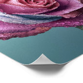 色数々のバラ ポスター (角)