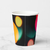 色数々のパーティー《写真》ぼけ味 紙コップ (右)