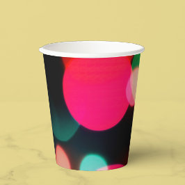 色数々のパーティー《写真》ぼけ味 紙コップ