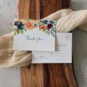 色数々のフローラエレガント感謝はがき ポストカード