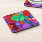 色数々のフローラ コースター (左側)