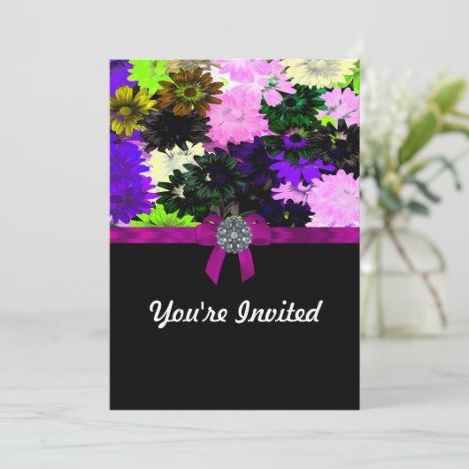 色数々のフローラ 招待状 (スタンド正面)