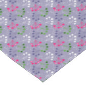 色数々のベリシンプルー模様レトロ60年代 テーブルクロス (アングル)