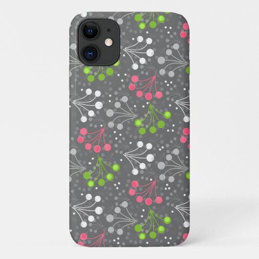色数々のベリシンプルー模様レトロ60年代 Case-Mate iPhoneケース (裏面)