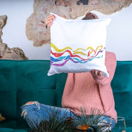 色数々のリボン枕 クッション