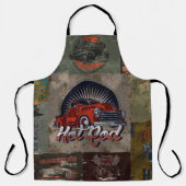 色数々のレトロ車 エプロン (正面)