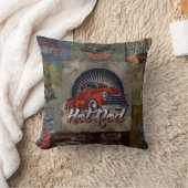 色数々のレトロ車 クッション (ブランケット)