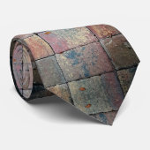 色数々のレンガ市松模様に ネクタイ (ロール)