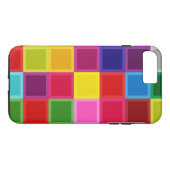 色数々の付きガーリーiPhone 7 Plus、タフケース Case-Mate iPhoneケース (裏面(横))