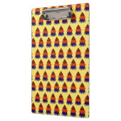 色数々の付きクリスマスツリー – クリップボード (左)