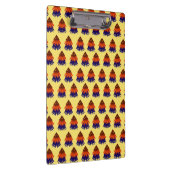 色数々の付きクリスマスツリー – クリップボード (右)