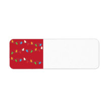 色数々の付きクリスマスライトホリデー