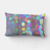 色数々の付きスパークルスデスクチェア ランバークッション (裏面)