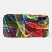 色数々の付きデジタルリボン模様 Case-Mate iPhoneケース (裏面(横))