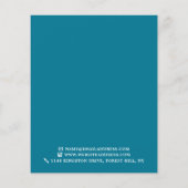 色数々の付きバ絵を描ケケット、画家&デコレータ チラシ (裏面)