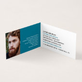 色数々の付きバ絵を描ケケット、画家&デコレータ 名刺 (内部)