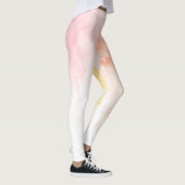 色数々の付きリーギング レギンス (右)