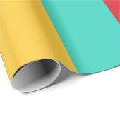 色数々の付き垂直ストライプ色 ラッピングペーパー (ロールコーナー)