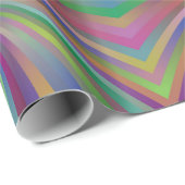 色数々の付き旋回パターン ラッピングペーパー (ロールコーナー)