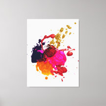 色数々の付き絵を描アート