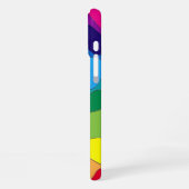 色数々の付き絵を描 iPhoneケース (左側面)