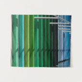 色数々の付き階段 タペストリー (正面(横))