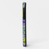 色数々の付き,素朴な,パッチワーク,パッチ Case-Mate iPhoneケース (裏面/左)