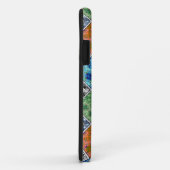 色数々の付き,素朴な,パッチワーク,パッチ Case-Mate iPhoneケース (裏面/右)
