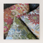 色数々の刺繍枕 ジグソーパズル (縦)