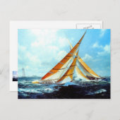 色数々の帆 ポストカード (正面/裏面)