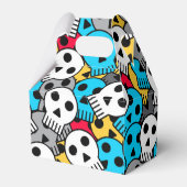 色数々の幽霊スカル フェイバーボックス (裏面サイド)