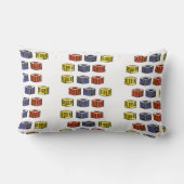 色数々の建物 ランバークッション (裏面)