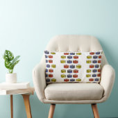 色数々の建物 ランバークッション (椅子)