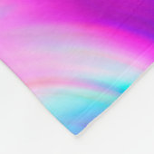 色数々の抽象芸術の背景パカラフルターン フリースブランケット (角)