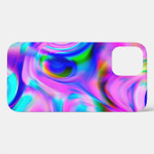 色数々の抽象芸術の背景パカラフルターン Case-Mate iPhoneケース (裏面 (横))